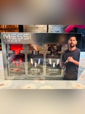 Messi Sport EDT Gift Set 3x30ml Men’s Cologne Eau De Toilette Lionel Messi New